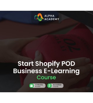Start Shopify Print On Demand Business Alpha Academy Code Key GLOBAL